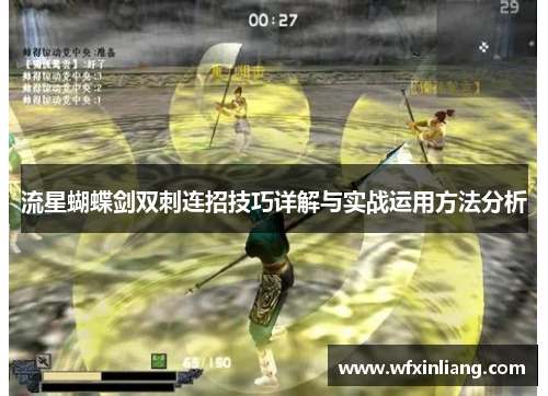 流星蝴蝶剑双刺连招技巧详解与实战运用方法分析