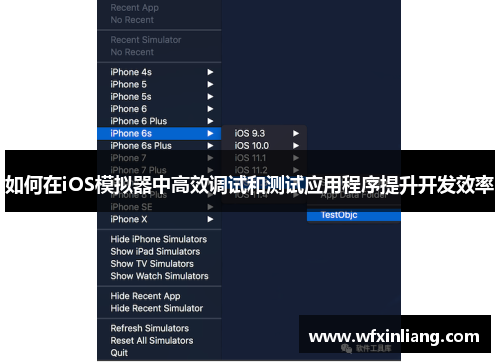 如何在iOS模拟器中高效调试和测试应用程序提升开发效率